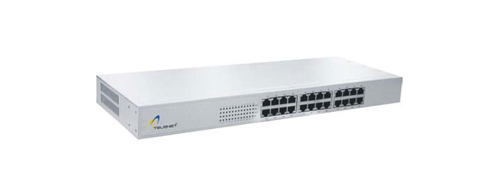24 PORT UNMANAGED FAST ETHERNET SWITCH